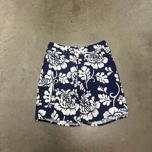 Vintage‎ Y2K embroidered quiksilver floral board shorts